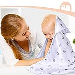 Baby-Hooded-Towel-Momcozy-8-Piece-Baby-Bath-Towel-for-Boys-or-Girls-Baby-Towel-and-Washcloth-Set-with-Cute-Design-Baby-Shower-Towel-Gift-for-Newborns-Infants-and-Toddlers-Grey