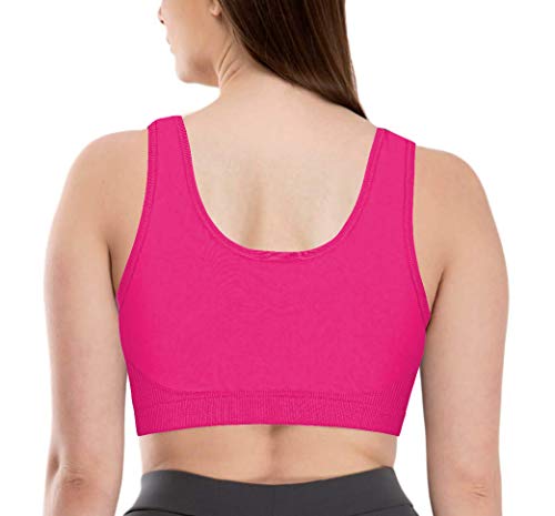 Image of Women's /Girl's Everyday Sports Air Bra Non-Padded, Non-Wired Molded Sport Bra