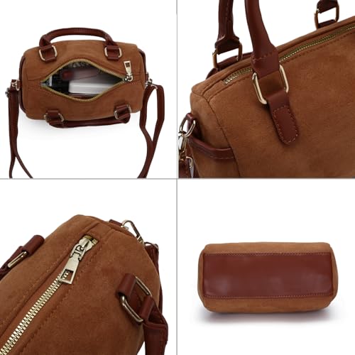Bolso Pequeño de Ante Sintético para Mujer miniatura 5