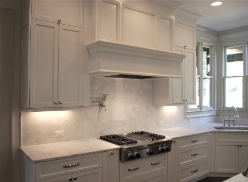 Arabesque Lantern Shape White Glass Mosaic Tiles Backsplash Wall #TOP4