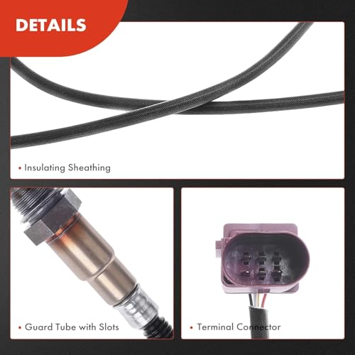 Sensor de Oxígeno Compatible con Audi A8 Q7 2005-2010 miniatura 6