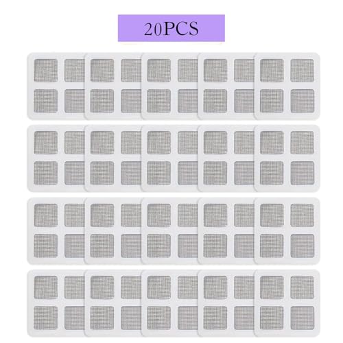 Image of Antson Disposable Shower Drain Cover Hair Catcher Shower Drain Mesh Stickers, Bathroom, Laundry, Bathtub, Kitchen Shower Drain Floor Sink Strainer Filter Mesh (10)