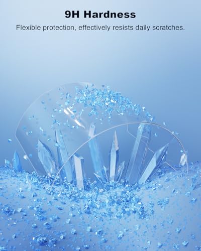 BIXUAN (8PCS For Genesis 2025-2026 GV80/G80 & 2026 GV70/GV60 Screen Protector 27Inch Navi*2+AC*2+Rear AC*4 Touchscreen Nano Film, 2026 GV80/G80/GV70/GV60 Accessories Anti-Fingerprints