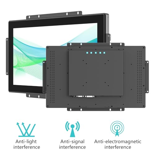 Image of 19 Inch 10 Points Industrial Capacitive Touch Monitor Surface is IP65 Waterproof 1280 x 1024 @ 60Hz TFT LCD IK08 Open Frame Design Touch Screen