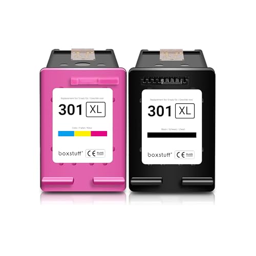 Cartouches d'encre compatibles 301 XL noir et couleur pour imprimante HP 301 Jet d'encre