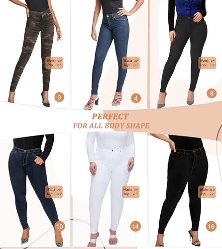 Lexi Women's Super Comfy Stretch Denim Skinny Jeans4