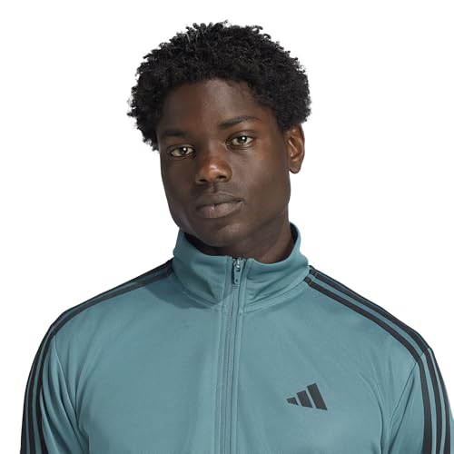 Image of adidas Men Track Top Track Tops | Tr-Es 3S T-Top | Black |