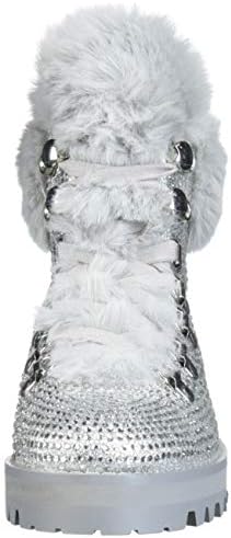 Jessica Simpson Women's Norina Fashion Boot, Silver, 6.5 M US | Image 1