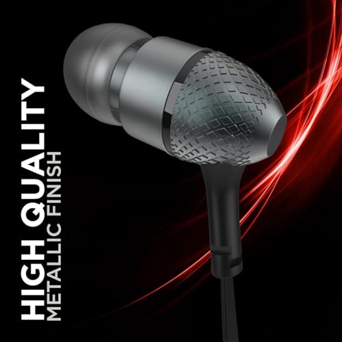 Image of Original for Boat Bass Heads 225 Wired Earphones with Built-in Mic and Noise Isolation Feature with Strong Bass and Comfortable Fit for Android Mobile (Black)