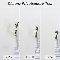 rabbitgoo Fensterfolie Blickdicht Milchglasfolie Klebefolie Matt 60x200cm – Ansicht 8
