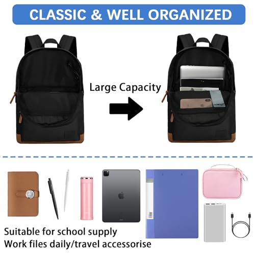 Mochila para hombre y mujer Goloni resistente al agua miniatura 5