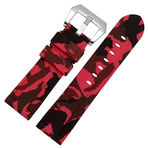 Bracelet montre silicone 22 mm imperméable compatible avec série PAM