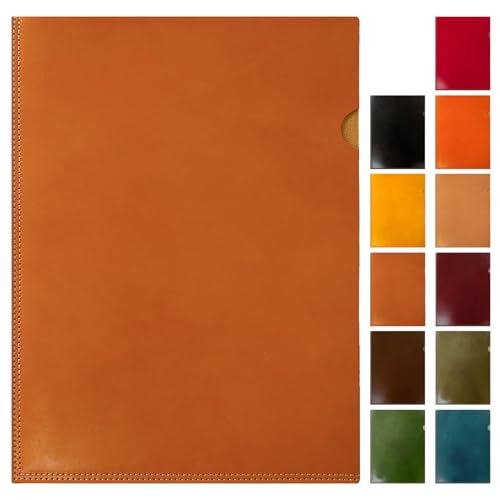 栃木レザー 本革 一回り大きな A4 +3cm 書類入れ A4 ファイル 書類 収納 文具 ビジネスグッズ シンプル A4サイズ ステーショナリー 資料ケース 革 こだわり親父の本革+3cm ブラウン