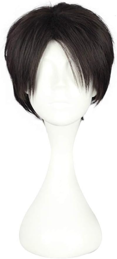 Amazon Reemonde コスプレ用 ウィッグ 進撃の巨人 アニ ウィッグ 忠実再現 普段使い ショート ロング カートでき かつら 変装 耐熱 ネット付き キャラクター 金髪 茶色 ブラウン ブラック プレゼント イベント パーティー リヴァイ 兵士長 コスプレ 仮装 通販