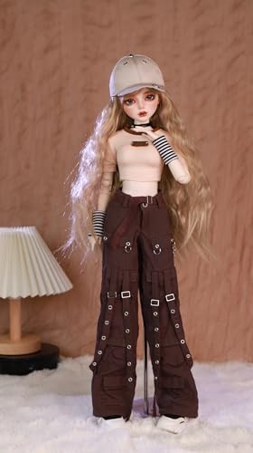 Muñeca BJDDOLL estilo BJD con maquillaje, 56 cm miniatura 3