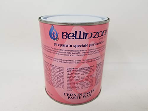 Bellinzoni Polishing Paste Wax - For Marble & Granite (Clear)
