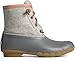 Sperry Womens Saltwater Emboss Wool Boots, Dark. Grey, 8
