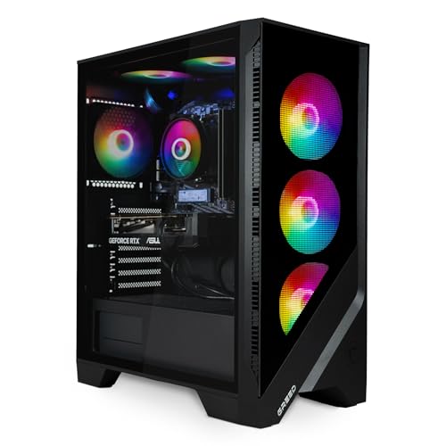 Immagine prodotto: Greed®Mk2 Power - 4K High End Gaming PC Raytracing – Intel Core i7 12700F + RTX 5060Ti 16GB – computer RGB ultra veloce + desktop da 4,9 GHz – 32 GB DDR4 RAM – 1TB SSD – WLAN + W11 Pro