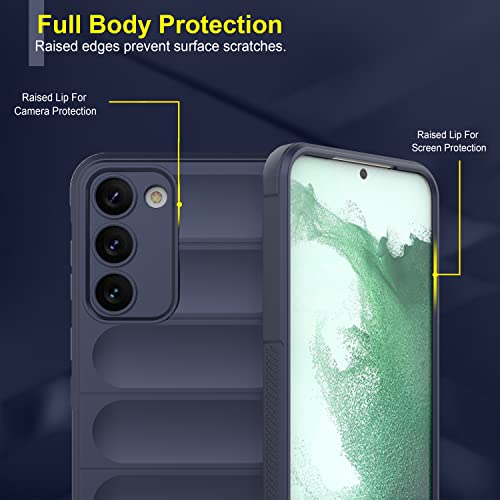Image of Amazon Brand - Solimo Back Case Cover for Samsung Galaxy S23 Plus 5G | Compatible for Samsung Galaxy S23 Plus 5G Back Case Cover | Liquid Silicon Magic Case for Samsung Galaxy S23 Plus 5G | Sapphire