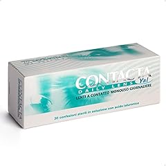 Contacta, Daily Lens Yal 30, Lenti a Contatto Giornaliere per Miopia, Lenti a Contatto con Acido Ialuronico Sicure e Facili da Applicare, Diottrie -4,75, Confezione da 30 Lenti Monouso