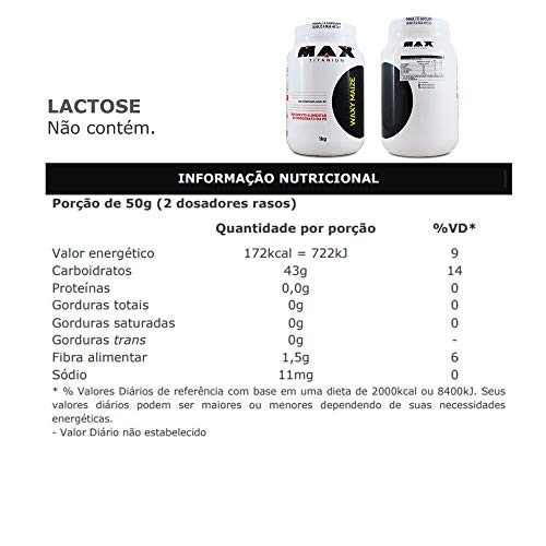 Combo 2 Waxy Maize Amilopectina Baixo Índice Glicêmico Treino Bike, Natação Corrida
