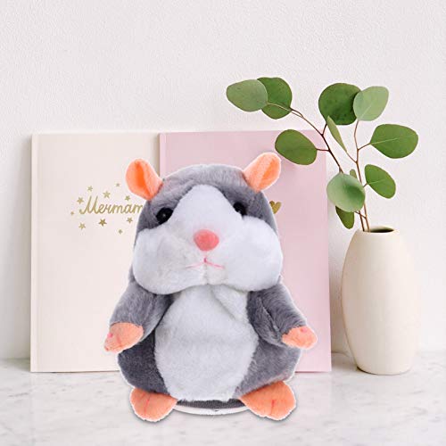 TOYANDONA Sprechender Hamster Figur 18CM Plüsch Maus Elektronisches Spielzeug Baby Plüschtier Stofftier Kuscheltier… – Bild 6