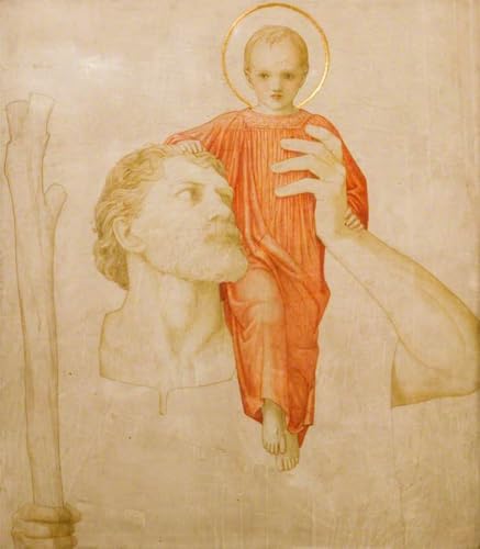 Saint Christophe Image sur Toile Impression Décoration Chambre