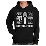 Tstars Gamer Hoodie for Men - Funny Video Game Pullover Gift for Gamers - Gaming Hoodies