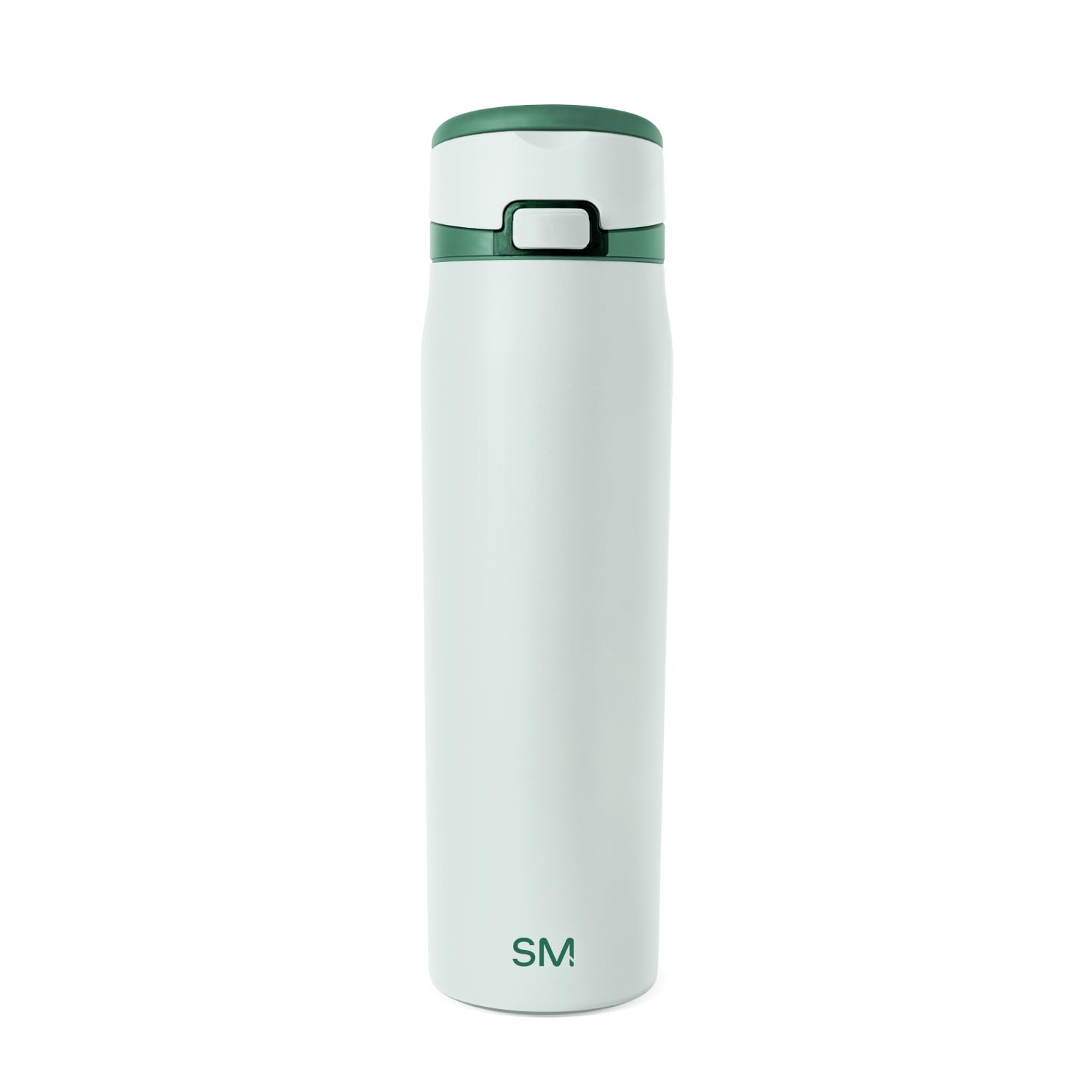 Simple Modern Mesa Loop Water Bottle with Covered Straw and Handle | 24oz Cup Holder Friendly Insulated Stainless Steel Bottles for Travel, Sports and