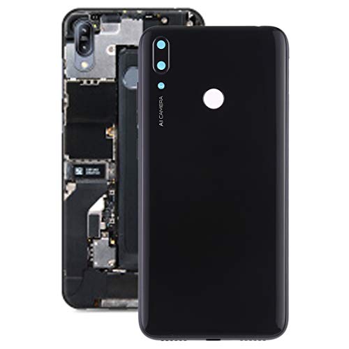 Repuesto tapa trasera Huawei Y7 Prime 2019 bisel medio botonera negra