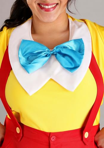 Disfraz Tweedle Dee/Dum para mujer incluye camisa y accesorios miniatura 5