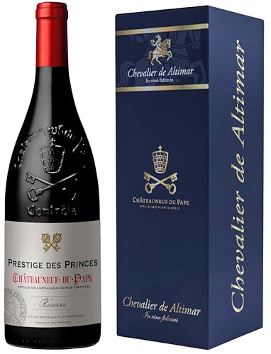 Chevalier de Altimar - Prestige de Princes Chateauneuf du Pape 2023 vintage red wine with gift box - 75cl