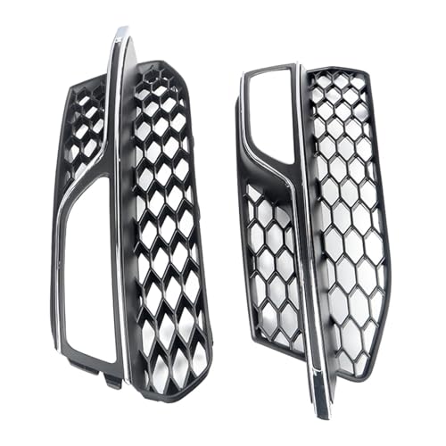 Calandre antibrouillard pare-choc avant Audi A3 S-Line S3 2013-2015 grille noir brillant