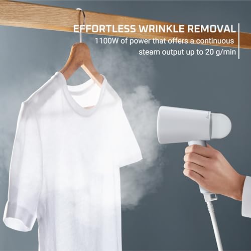 image for Rowenta Mini Travel Steamer for Clothes, Portable Handheld Steamer wit