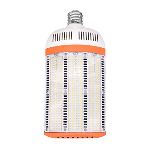 LED Parking Lot Light, 80W LED Street Light Bulb E39 Mogul Base 5000K Cool White Replaces 300W HID/HPS 100-277V UL ELT DLC Listed 17000Lm Shoebox Garage Waterproof IP64