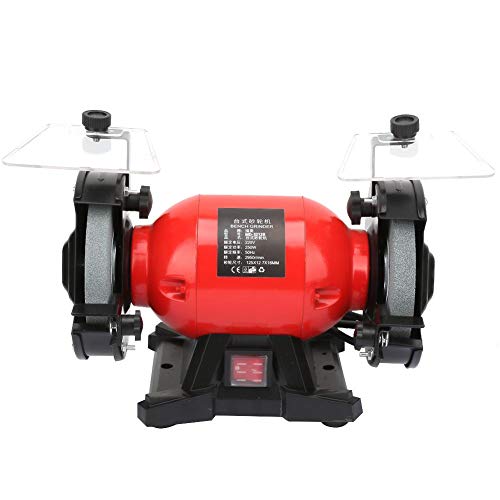Amoladora de mesa eléctrica, amoladora de banco profesional, 250 W, 220 V/50 Hz, 2950...