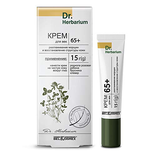 Belkosmex Dr. Herbarium Rejuvenating Wrinkle Smoothing Eye Cream 65+ for All Skin Types