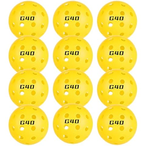 GoldPig Outdoor Pickleball Balls 12 Pack Cover