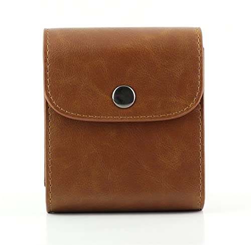 VBPCEFZTLK 3 Colores Foto Bolsa Cuadrada Foto Papel Almacenamiento Bolsa fotografía fotografica Foto Apta for Polaroid Fit for Cuadrado SQ20 SQ10 SQ6 SP-3 Bolso de la cámara(Marrone)