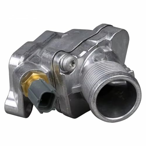 Image of Engine Coolant Thermostat Water Outlet Housing Thermostats Assembly Compatible With Volvo For S80 2.4 S60 S80 XC70 V70 XC90 31293699 Thermostat Engine Coolant