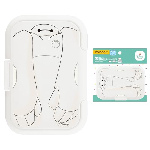 EDISONmama(エジソンママ) Bitatto ベイマックス おむつ用品 おむつ交換シート おしりふき ウェットティッシュ 掃除シート ふた 貼ってはがせる 繰り返し使える 片手で取り出せる