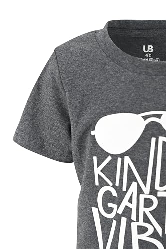 Image of Unique Baby Boys Kindergarten Vibes Only Back to School T Shirt