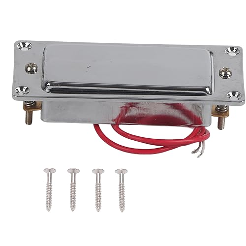 PARTI DI RICAMBIO: pickup per chitarra humbucking, adatto per la maggior parte delle chitarre elettriche e mini chitarre, che possono sostituire direttamente pickup vecchi o difettosi.