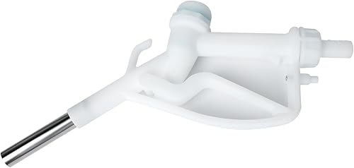 Boquilla de 34", boquilla manual para uso con todos los combustibles, color blanco