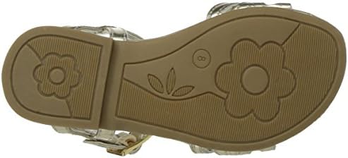 Rachel Shoes Girl's Lil Julianne Flat, Gold/Metallic, 5 M US Toddler Review | Image 3