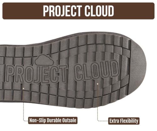 Image of Project Cloud Genuine Leather Ankle Boots for Women - Water Resistant with Memory Foam Insole Winter Boots - Trending Shoes & Comfortable Women's Ankle Boots (Hippy)