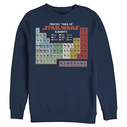 STAR WARS Periodically Mens Pullover Crew Fleece - Main Image