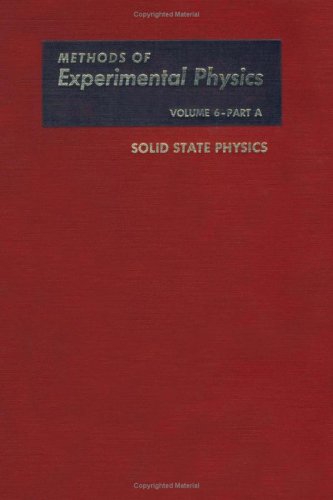 Solid State Physics: Pt. 1 (Methods of Experimental Physics)