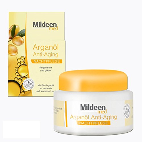 Preisvergleich Produktbild Mildeen med Arganöl Anti Aging Nachtcreme