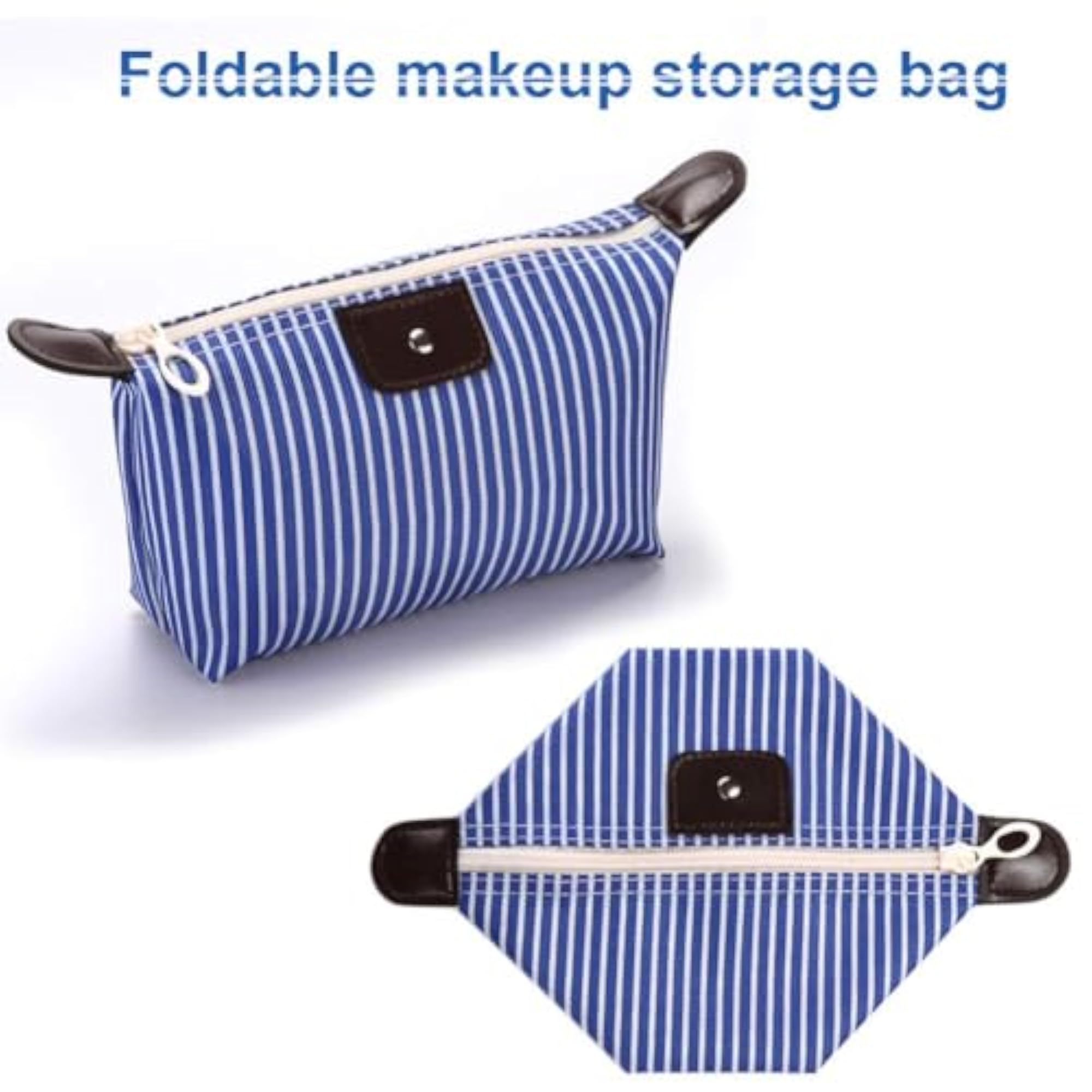 Waterproof Dumpling Shape Makeup Bag for Women, Travel Organizer